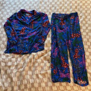 Anthropologie Pajama Set